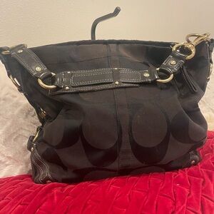COACH Carly Large - Black Signature